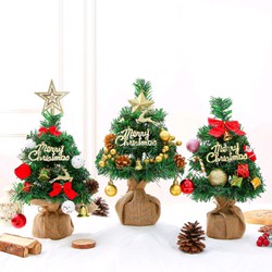 Cây thông noel 60cm để bàn kèm phụ kiện đẹp lung linh trang trí giáng sinh cho nhà cửa, phòng khách, phòng ngủ