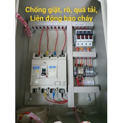 CHỐNG GIẬT 3 PHA 100A LIÊN ĐỘNG BÁO CHÁY