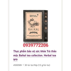 [Chính hãng] Trà baikal tea No.9 (hỗ trợ tiểu đường) 30 gói