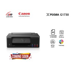 Máy in phun màu Canon Pixma G1730 kèm 4 chai mực hãng