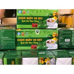 Trà Chùm Ngây Linh Chi Xạ Đen  hộp 20 gói thải độc mát gan