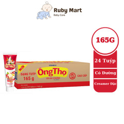 Thùng 24 Tuýp Sữa Đặc Có Đường Ông Thọ Đỏ 165g