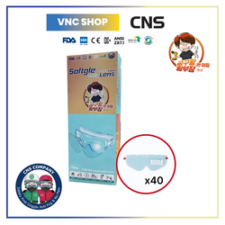 Lens Kính Bảo Hộ Softgle Comfort/ Zero Có Thể Thay Thế, Chống Sương Mù Và Ngăn Trầy Xước - Hộp 20 Gói (2 Cái/ Gói)