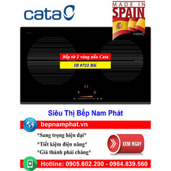 [HÀ NỘI]Bếp từ 2 vùng nấu Cata IB 0722 BK nhập khẩu Tây Ban Nha