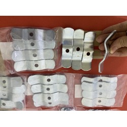 Bộ bát kẹp lượn sóng gắn thùng givi , 4 thanh gợn sóng gắn thùng givi Z9001