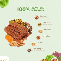 Bún gạo lứt ăn liền ly thùng 24ly x 65g dành cho người tiểu đường, ăn kiêng, ăn chay - NMOFF