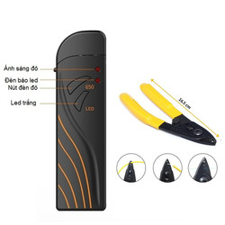 Bút soi lỗi sợi quang 30km Tặng kìm 3 lỗ CFS-3