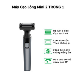 Máy Cạo Lông Mini 2 TRONG 1, Máy tỉa lông đa năng