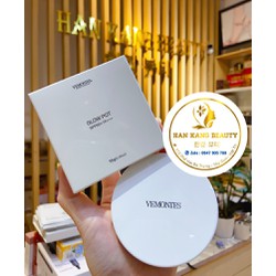 Phấn Nước Căng Bóng, Che Phủ Cao, Lâu trôi Dưỡng Da Vemontes - GlowPot SPF 50+PA+++