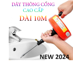 Dụng Cụ Thông Cống lò xo 5m, 10m Cao Cấp