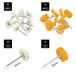 Bộ 10 Đầu Bàn Chải Đánh Bóng Răng 2.35mm