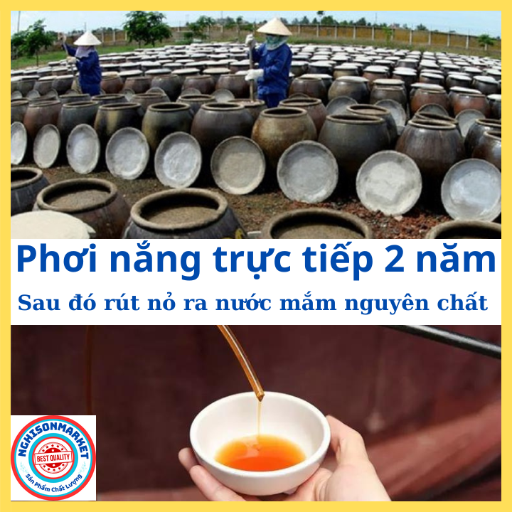 Nước mắm cốt cá nục Thanh Hóa ngon can 2 lít (Mã SP: MắmNục)