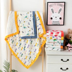Khăn tắm 6 lớp sợi tre JUBON mềm mịn cho bé khổ 110cm x110cm