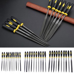 Bộ 10 Cây Dũa Kim Khắc Gỗ / Đá / Kính / Kim Loại / Đá 3 Kích Cỡ