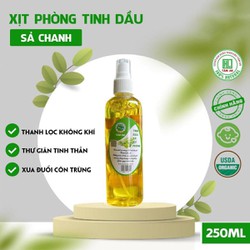 Chai xịt phòng Tinh dầu Sả Chanh