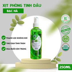 Chai xit phòng Tinh dầu Bạc Hà