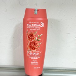 Dầu gội dược liệu thái dương 3 GOLD (Chai 200ml, Hoa Hồng Đỏ)