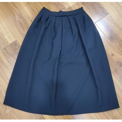 [ 003 ] Thanh lý chân váy kate màu đen eo bo chun xinh