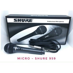 Micro Shure 939 Có Dây Karaoke