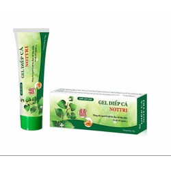 Gel diếp cá NOTTRI 15g dùng cho người nứt kẻ, đau rát hậu môn, trĩ nội , trĩ ngoại