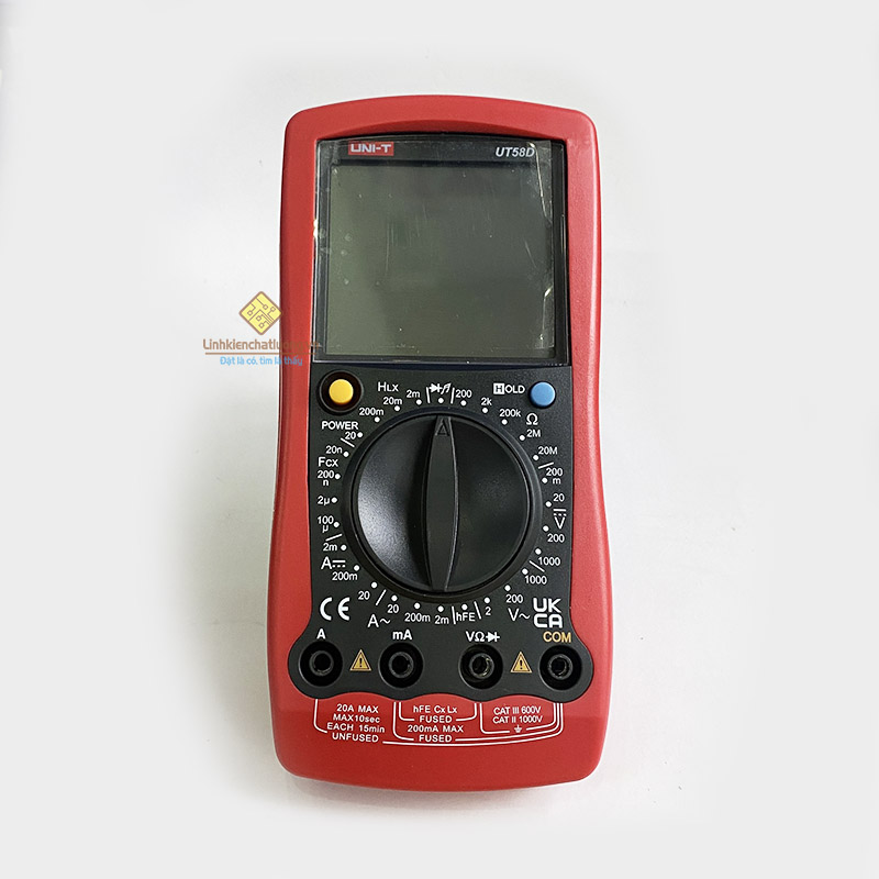 (Bảo hành 12 tháng) UT58D Đồng hồ vạn năng điện tử Uni-Trend (Mã SP: CLA2374)