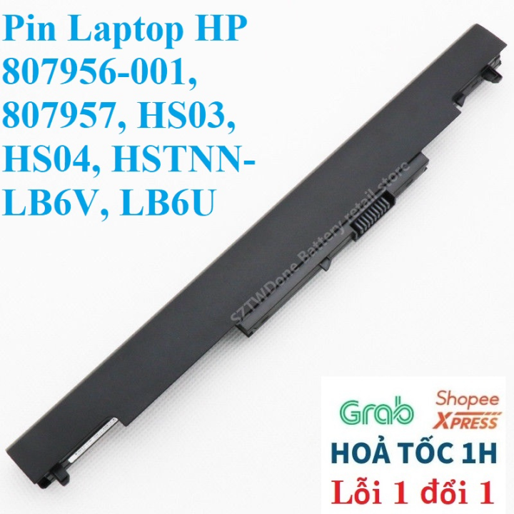 Hình ảnh Pin Laptop HP 807956-001, 807957, HS03, HS04, HSTNN-LB6V, LB6U PHỤ KIỆN LAPTOP