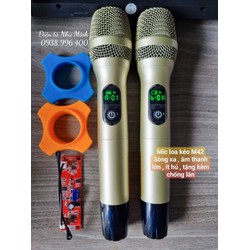 Mic Loa Kéo cao cấp M42 HP - Chống hú cao - Âm Thanh hay