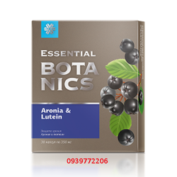 Thực phẩm bảo vệ sức khỏe Essential Botanics Aronia & Lutein hộp 30 viên