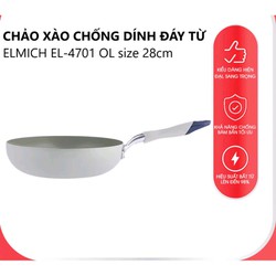 Chảo chống dính đáy từ Emich 4701OL [ 28cm ] [ chống dính tốt - dùng cho mọi loại bếp ] - hàng chính hãng