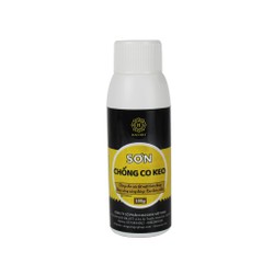 100g Sơn chống co keo dát vàng gốc PU, làm lớp lót cho dát vàng thật, xử lý bề mặt nền trơn bóng, giúp keo không bị co, vàng tăng hiệu ứng bóng đẹp, keo bám chắc