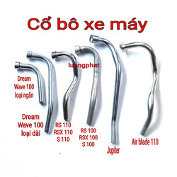 Cổ Pô xe máy Dream, Wave, Airblade 110, Jupiter