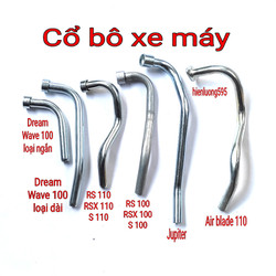 Cổ Pô xe máy Dream, Wave, Airblade 110, Jupiter