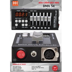 Bàn chỉnh đèn mini DMX 54