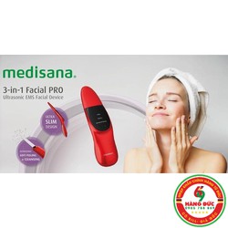 Máy dưỡng da sóng âm Ultrasonic 3 trong 1 Medisana - HANGDUC69