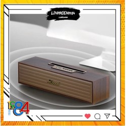 Loa bluetooth Kisonli G11A Vỏ gỗ cực đẹp, Công suất 10W, Pin 1200mAh dùng đến 10H