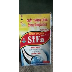 Bột thông cống Sifa và Sumo thông cầu thông cống lavabo tolet, bột thông nhà vệ sinh