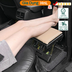 HnL Store Ghế kê chân điều chỉnh di động, kê chân văn phòng Adjustable Footrest with Removable Soft Foot Rest Pad