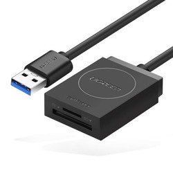 Đầu đọc thẻ SD TF chân cắm USB 3.0 ugreen 20250 Truyền tải dữ liệu nhanh chóng