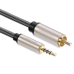 Ugreen 20731 dài 1M Cáp âm thanh bông sen Coaxial sang 3.5mm dương