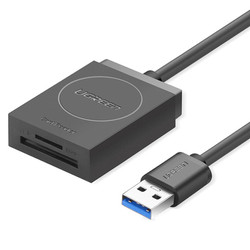Đầu đọc thẻ SD TF chân cắm USB 3.0 ugreen 20250 Truyền tải dữ liệu nhanh chóng