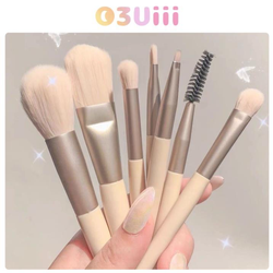 (CHÍNH HÃNG) Bộ cọ trang điểm 8 món, cọ trang điểm nội địa trung màu hồng makeup cá nhân chuyên nghiệp