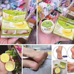 (CHÍNH HÃNG) Kem Nứt Gót Chân Giảm Thâm Dưỡng Ẩm BANANA HEEL CREAM 30g Thái Lan