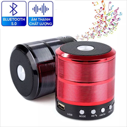 (CHÍNH HÃNG) Loa bluetooth GrownTech mini nghe nhạc Ws 887 có lỗ cắm jack 3.5mm