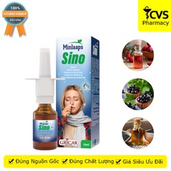 Minlaaps Sino Spray - Giữ ẩm và bảo vệ niêm mạc mũi - Chai 15ml - CVS Pharmacy