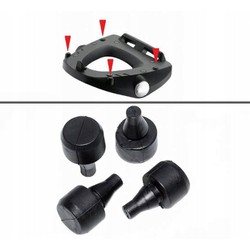 4 Nút đế cao su cho đế Givi SRV,SR, HRV,MP60,MP70