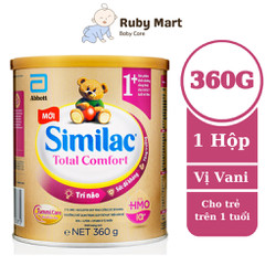 [Date T2/26 ]Sữa bột Similac Total Comforϯ 1+ lon 360g