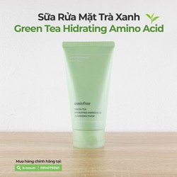 Sữa Rửa Mặt Trà xanh -INNISFREE Green Tea Foam 150ml