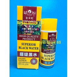 Superio Black Water Golden Rainbow (Chai 125ml) dung dịch nước đen cho bể cá cảnh