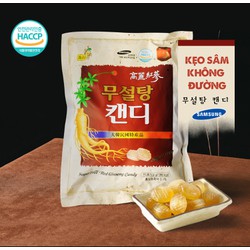 Kẹo Hồng Sâm Không Đường Red Ginseng Gói 500gr