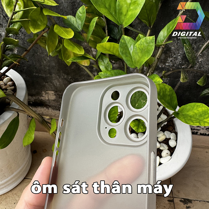 Combo 2 Ốp Lưng Trong Nhám Unibody iPhone 15 Pro Max Siêu Mỏng (Mã SP: Combo 2 Ốp Giấy 15 PROMAX)